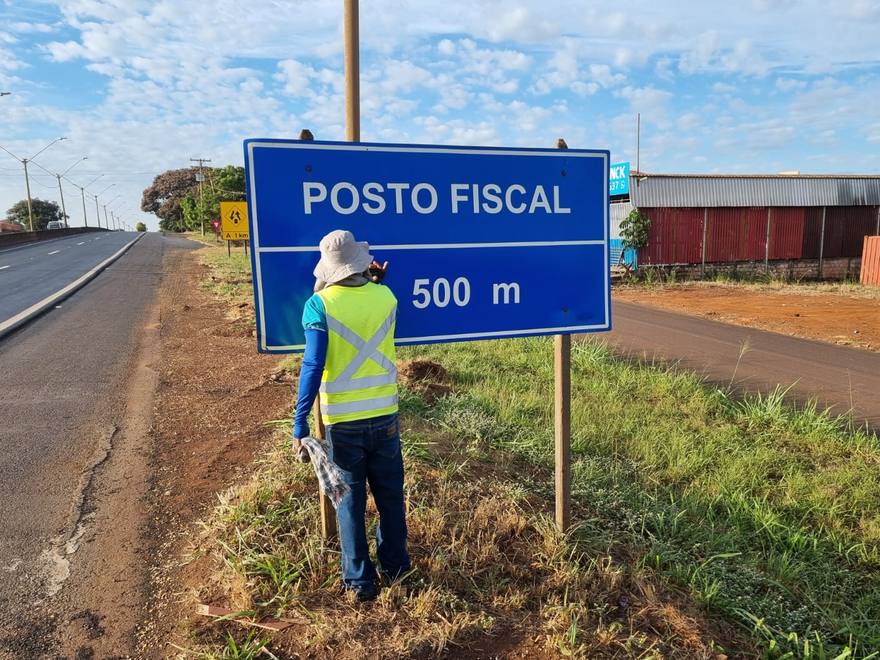 Limpeza técnica de placa de indicação
